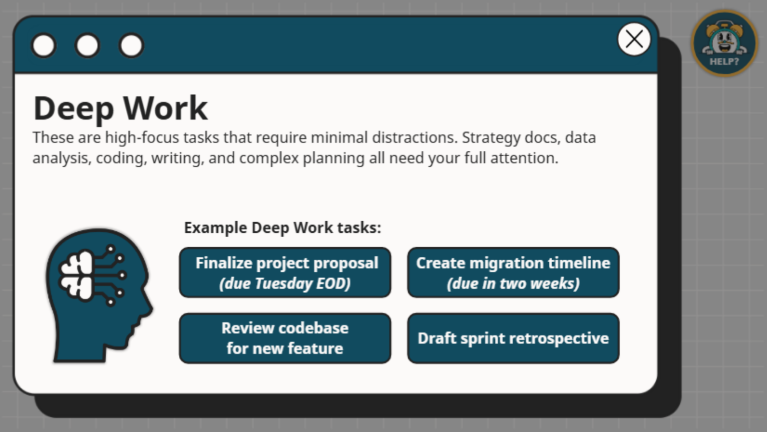 Slide 2.1- Deep Work Layer